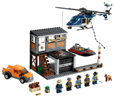 LEGO Set-Helicopter Arrest-Town / City / Police-60009-1-Creative Brick Builders